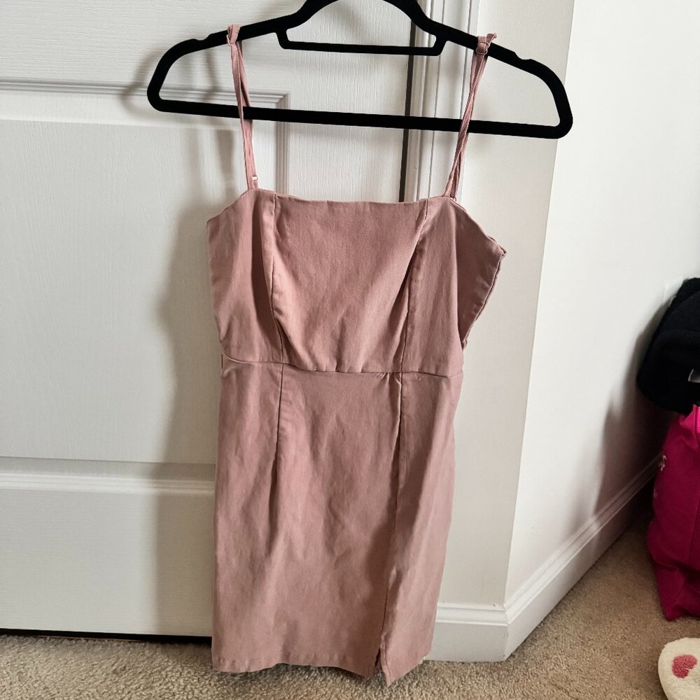Bodycon Dusty Pink Dress